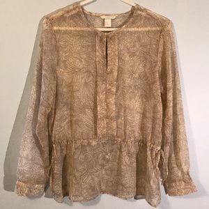 H&M Floral Blouse